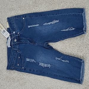 Buzz Jeans distressed shorts